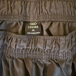 LEG3ND Men's Athletic Shorts - Charcoal Gray